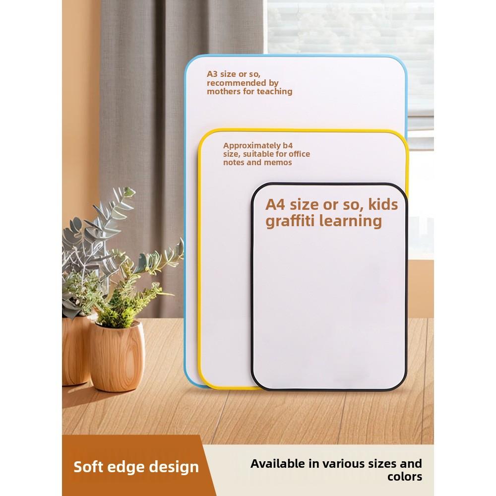 Small Whiteboard Small Blackboard Home Children Writing Board Teaching Erasable Drawing Board Desktop Whiteboard Magnetic Message Board