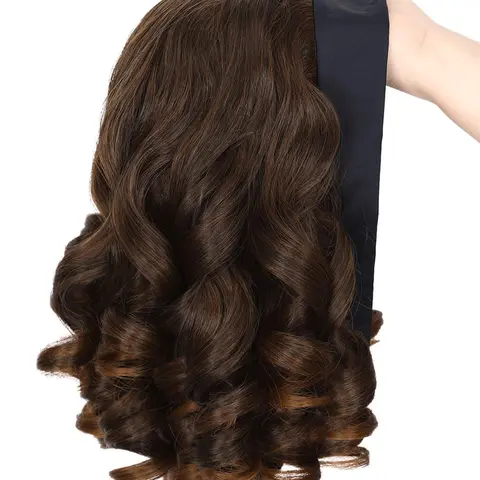 【Black Friday】14-Inch Curly Headband Wig for Women, Fashionable Plain Color Synthetic Hair Wig, Gorgeous Fluffy Full Machine-Made Wig with Band, for Party and Daily Use #GLOBAL PICKS