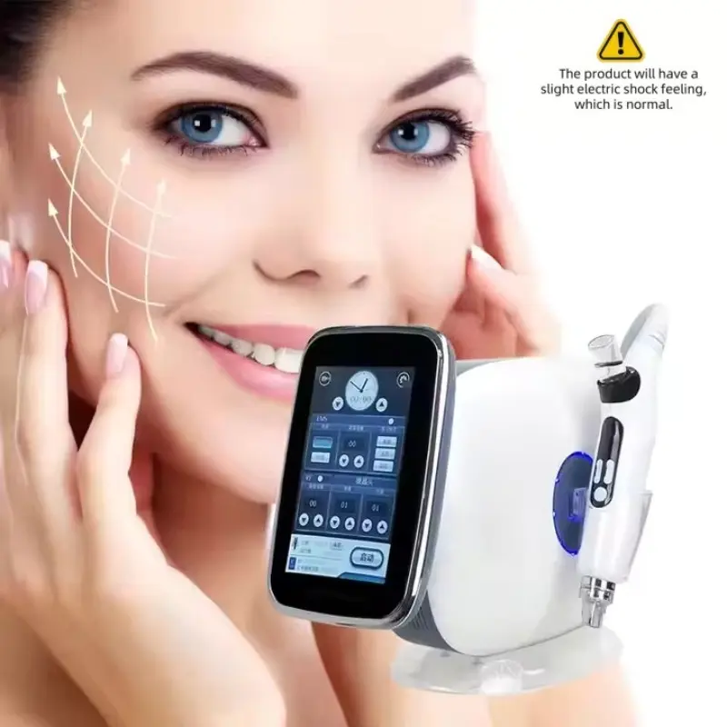 New Us Version Facial Care Nanocrystal Importer, Hydrating Device, Small Bubble Oxygen Importer, Facial Spa Cleaning Blackhead Remover, Facial Machine, Facial Care Tools, Beauty Machine, Blackheads Remover