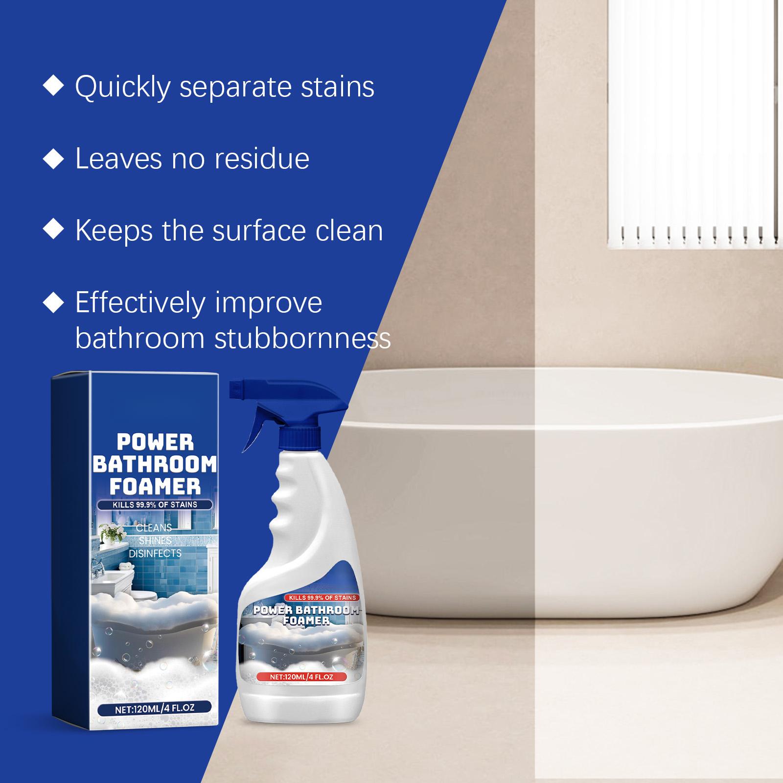Bathroom Foam Cleaning Spray Bathroom Bathtub Multifunctional Remove Stains Dirt Foam Cleaning