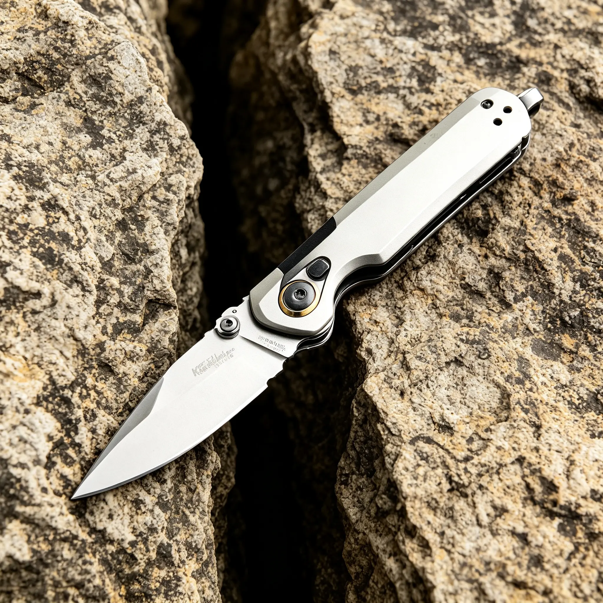 Drop Point EDC Knife KS 7551 14C28N Liner Lock G10 Handle Affordable Great Value Folding Knife