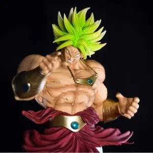 Dragon Ball Broly Figure, Super Saiyan Hair Model, Collectible Action Statue, Anime Merchandise, Perfect Gift for Fans