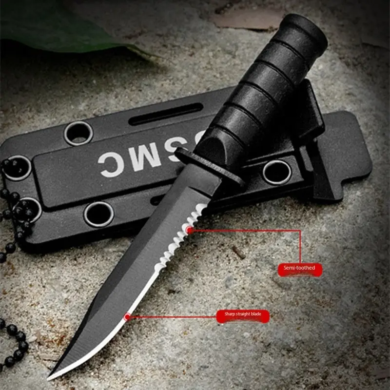 High Hardness Mini Folding Knife, Portable Self-Defense Key Blade, Keychain Tools, Sharp Survival Chain Knife, Multi-Functional Tool, Portable Multipurpose Knives, Mini Foldable Necklace Knife, Survival Gear, Survival Equipment