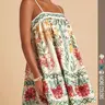 【Black Friday】Women's Casual Vacation Beach Summer Floral Print Spaghetti Strap Boho Sundress, Bohemian Style Dress, Flowy Summer Dress