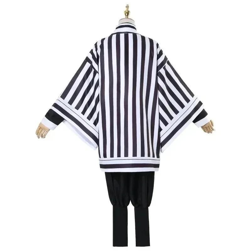 Demon Slayer Iguro Obanai Cosplay Costume Adult Anime Kimetsu No Yaiba Tanjirou Halloween Costumes Clothes Wig Set