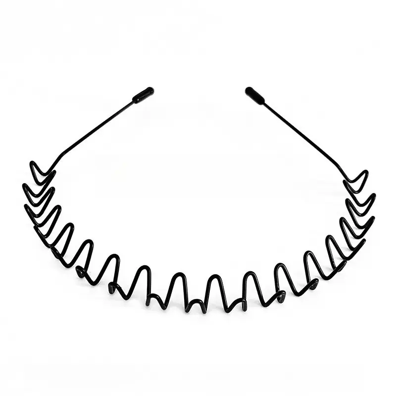 Wave Shaped Headband For Face Washing Unisex Non Slip Hair Accessory Polka Dot Modern Minimalist Cozy Everyday Essential