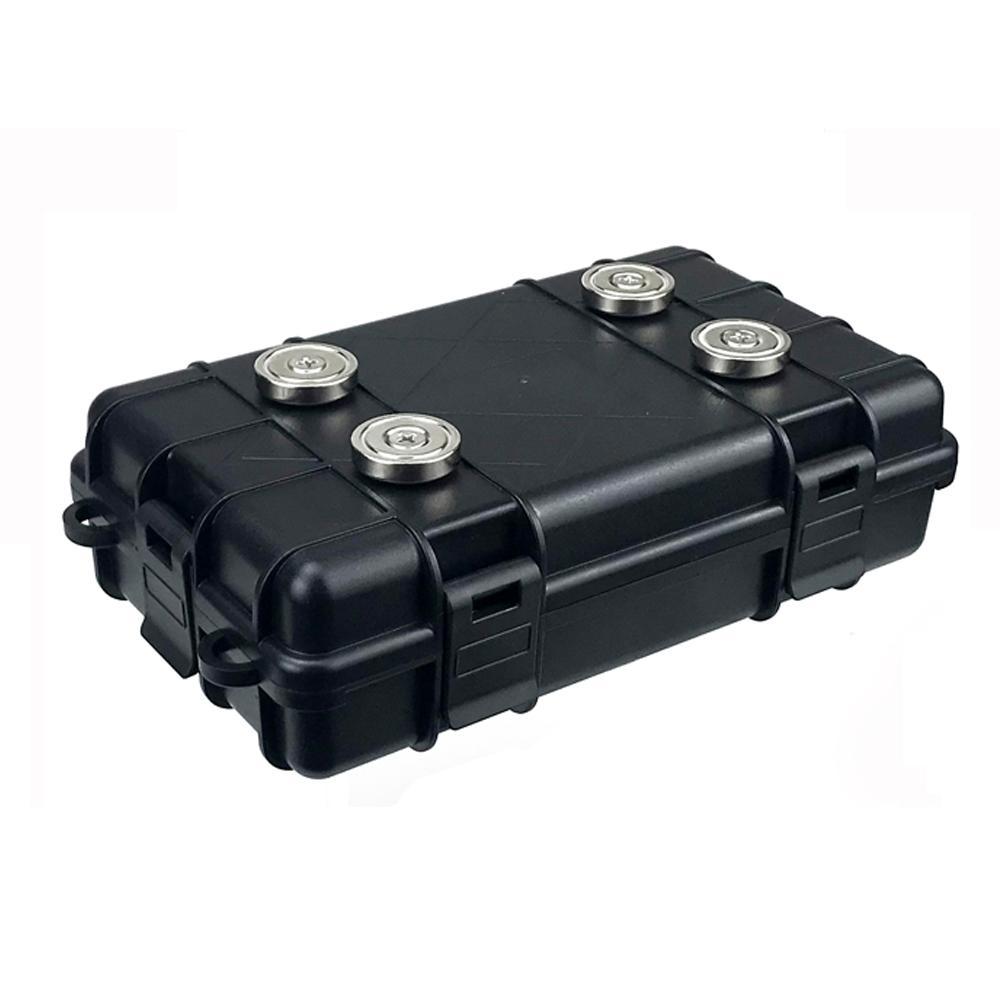 Magnetic Key Storage Box, Portable Magnet Tool Box, Outdoor Camping Tactics Storage Box, Waterproof Magnetic Storage Box, Universal Car Accessories