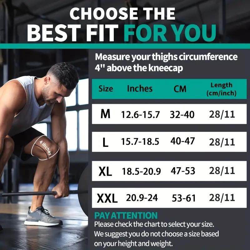 2 Piece Copper Compression Knee Sleeves, Knee Supporter, High Elasticity Anti-Slip, Breathable Knit, Support and Flexibility, Outdoor Sports, Running, Fitness, Knee Pad Volleyball