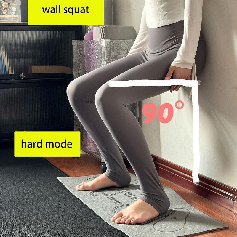 Squat Support Pad with Foot Placement Guide – Non-Slip Foam Platform for Proper Stance in Deadlifts & Squats – Home Gym Leg Workout Mat for Ankle & Knee Support