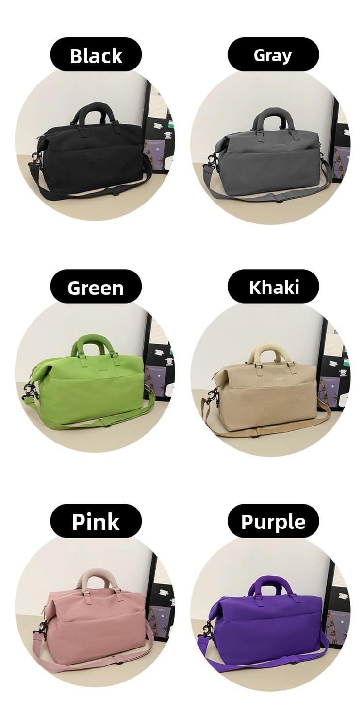 Dry and wet separation storage crossbody bag 2026 new Hong Kong style large-capacity shoulder bag versatile sports outdoor fitness bag