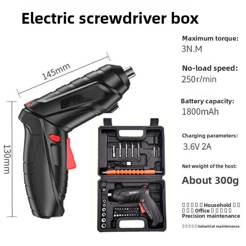 Automatic Smart Charging Mini Electric Screwdriver All In One Precision Tool Kit for Home DIY Projects