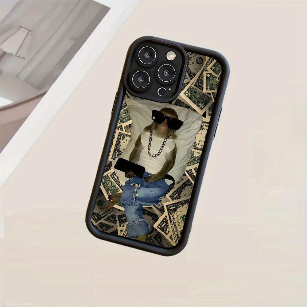Phone cases: Funny Monkey Pattern Concave Thickened Anti-Fall Textured Shock-Proof Phone Case Fits Compatible with iPhone 17 E Air Pro ProMax iPhone16 15 14 Plus 13 12 Mini 11 X XS XR