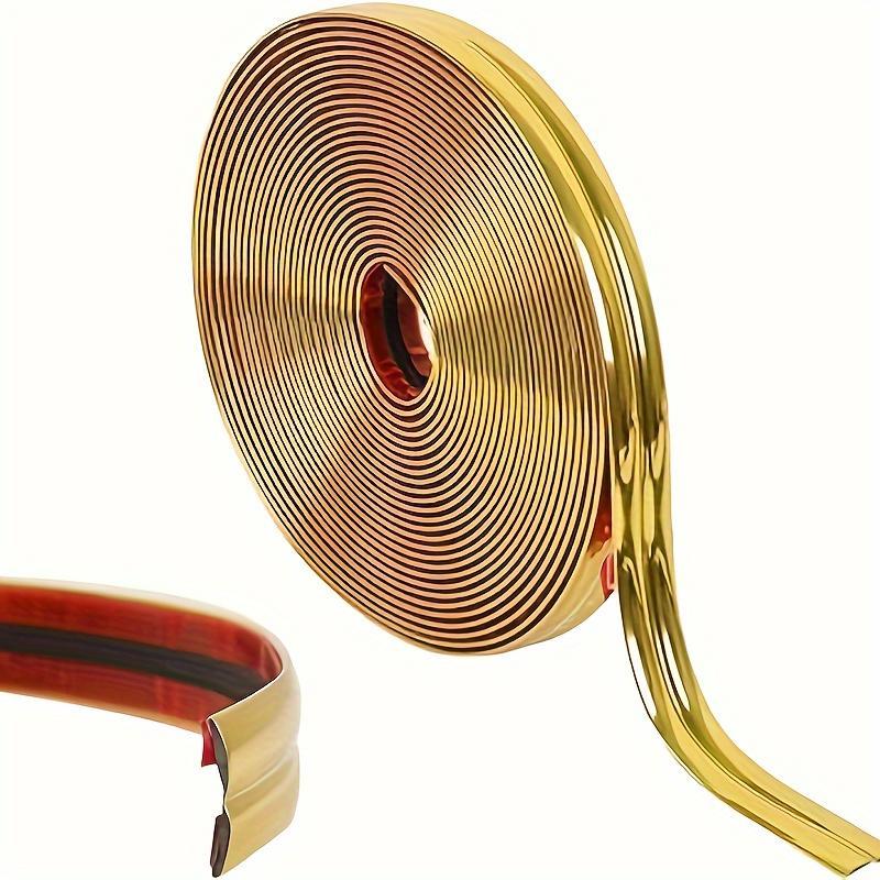 10m Self-Adhesive Decorative Strip, Wall Trim, Ceiling, Walls, Mirrors, Corners, Wardrobe, Cabinet, Peel and Stick, Home Decor, Multiple Projects