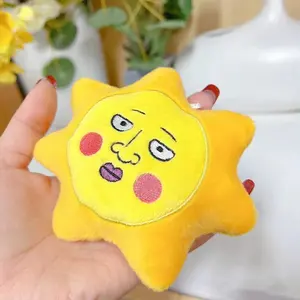 Cute Mob Psycho 100 Anime Plush Doll Keychain Dimple Mob Reigen Master Puppy Bag Pendant Soft Stuffed Toy Home Decor Gift