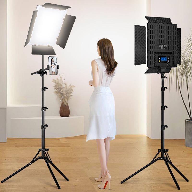 Photography Lighting Kit, 36W Dual Color Studio Light, CRI 95+ Adjustable LED Video Light Kit with Remote Control & Tripod, Camera Accessories for Video Recording/Photography, Adjustable Light Stand, Soft Fill Light, Photographic Fill Light
