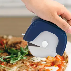 1 Pc Stainless Steel Pizza Knife, Detachable Roller Pizza Cutter, Standable Cake Maker, Pizza Maker Kitchen Accessories  Kitchen Tools