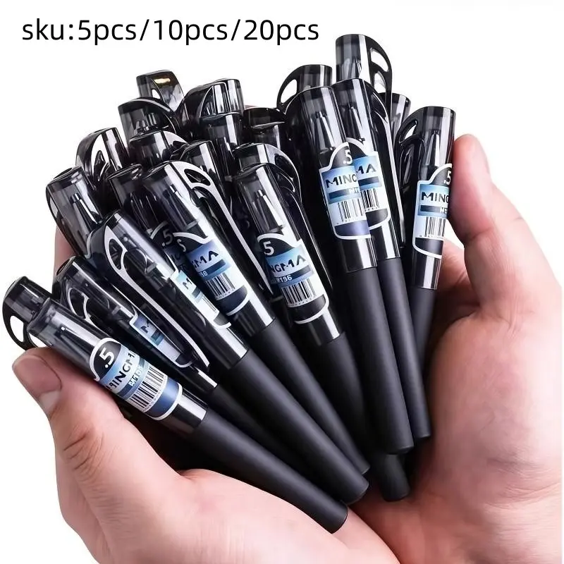 5/10/20pcs Mini Pens, Durable Plastic Travel-Friendly Pens with Medium Tip, Ideal for Office And Travel, Rollerball Pen, Pens Set