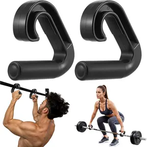 Neutral Grip Pull Up Handles (2-Pack) - Heavy Duty Nylon Handles for Pull-Ups, Deadlifts & Resistance Bands, 800LB Capacity, Non-Slip  Grips - Gym &  Workout Accessories