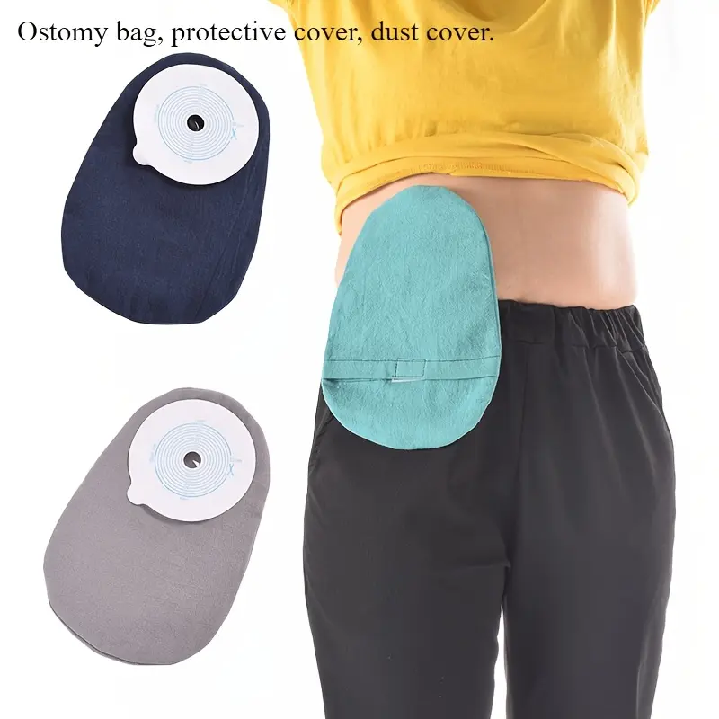 Reusable Washable Soft Outer Sleeve For Abdomen Storage Pouch, One-Size Universal Fit Fabric Wrap Cover For Daily Body Wearing