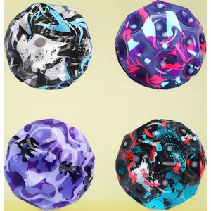 Moon Shape High Bounce Ball, Extreme Rebound for Hand-Eye Coordination – Easy-Grip Design for Kids, Perfect Sport Training Ball for Athletes of All Ages