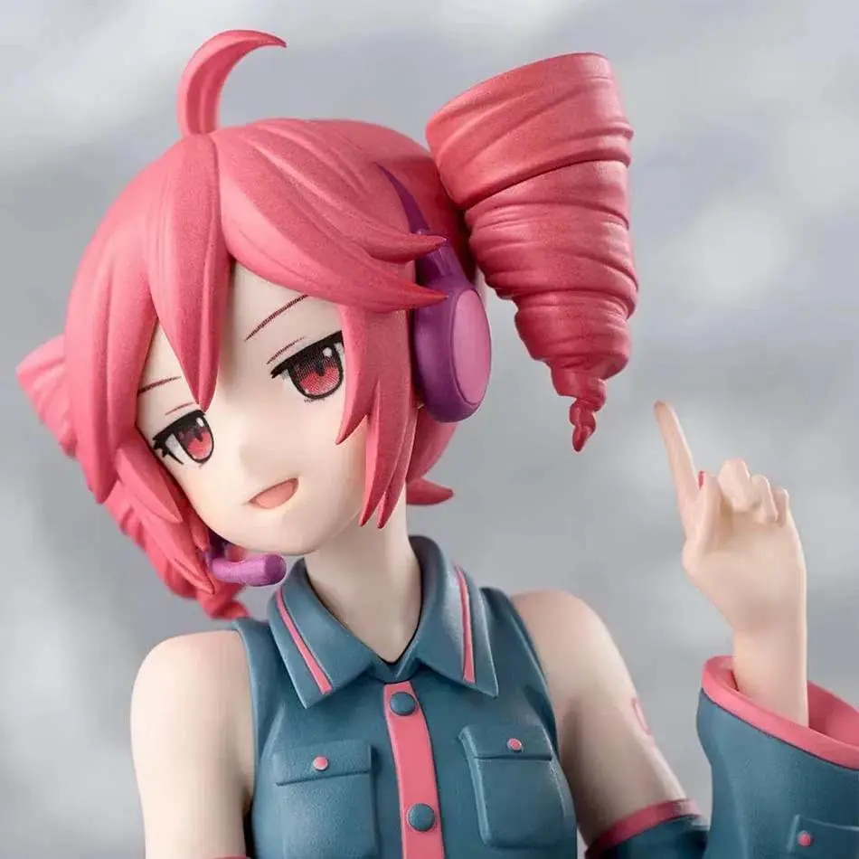 Original Utau Kasane Teto Premium Chokonose Action Figure PVC Model Collection Anime Figurine Birthday Gift