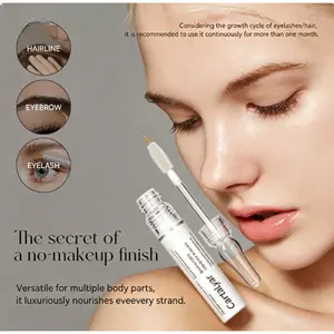 pH-Balanced Lash & Brow Growth Serum  Biotin-Peptide & Panthenol Nourishing Eyelash Enhancer  Hormone-Free Gentle Formula  Multi-Use for Lashes, Brows & Hairline for Longer Thicker Look