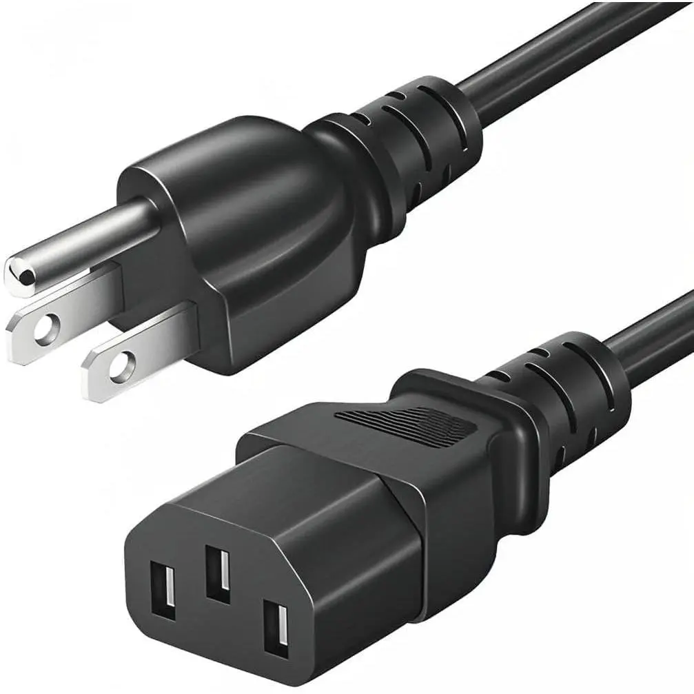 3FT 18AWG Wire Replacement Power Cord with PVC Jacket, Stable Power Supply for Kitchen Appliances, Universal Fit for Instant Pot, Air Fryer, Rice Cooker, 3Ft/6Ft, Fits Multiple