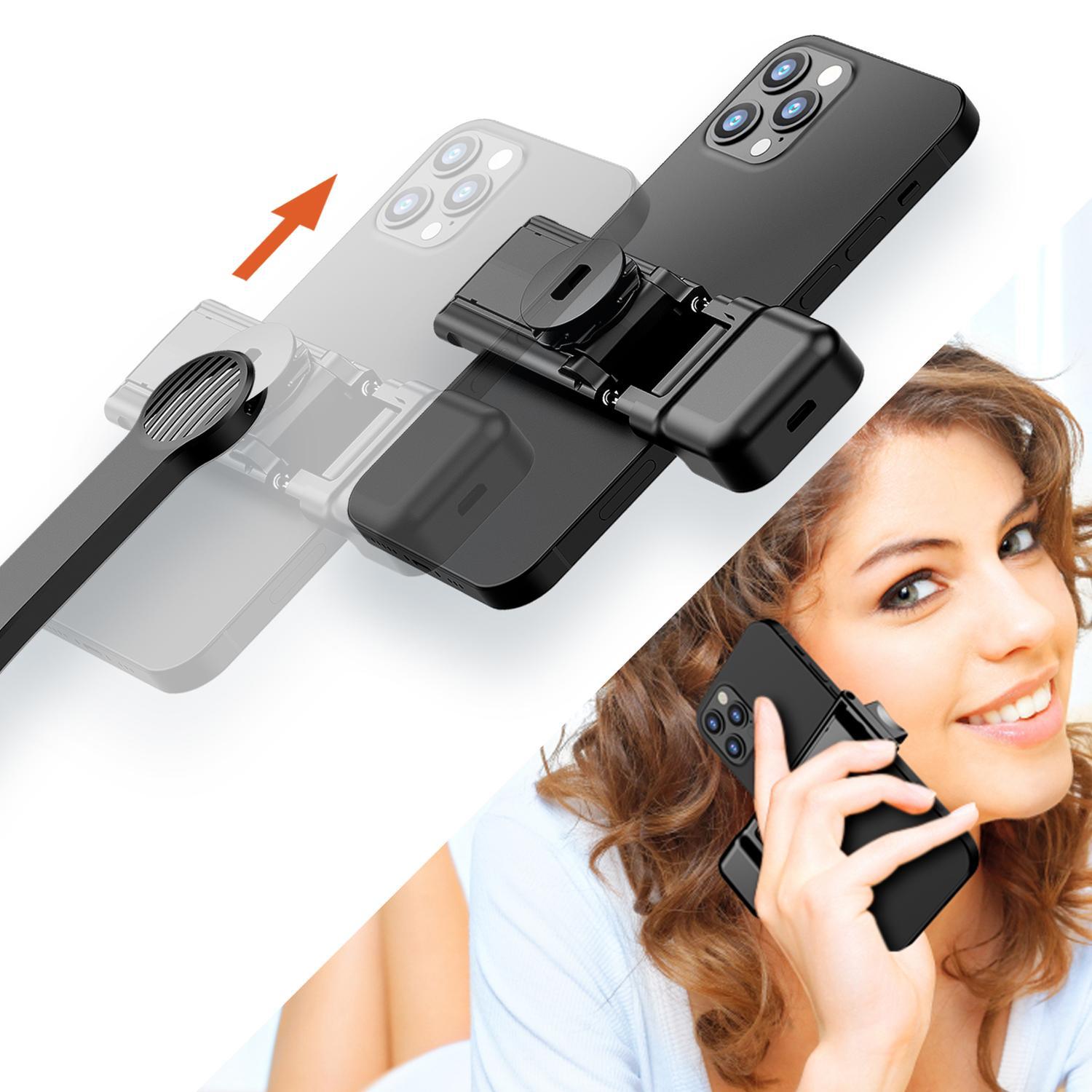 Portable Foldable Selfie Stick Tripod Stabilizer, Adjustable Light Modes Selfie Stick With Fill Light & Remote Control, Extendable Selfie Stick For Vlog Live Streaming