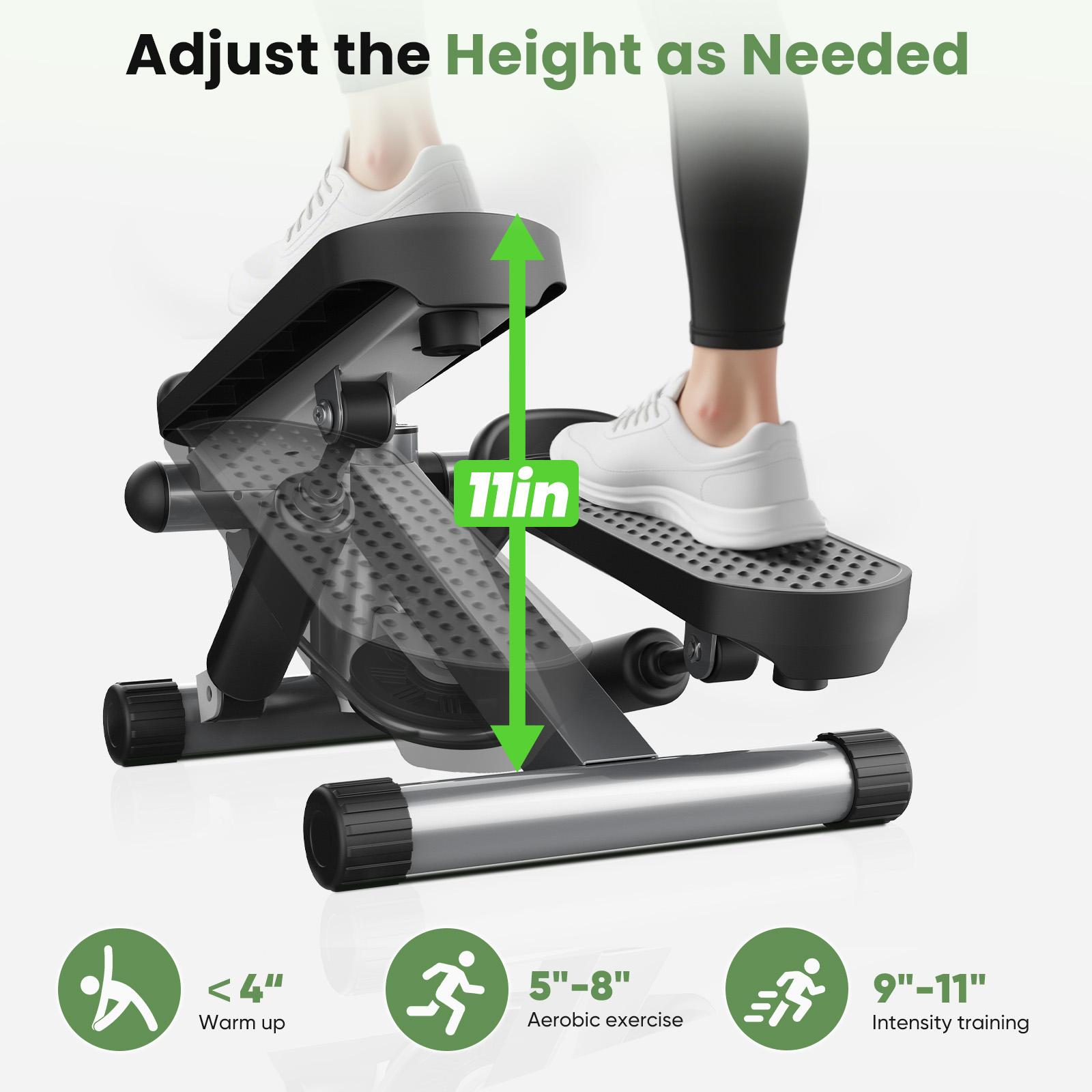 Mini Twist Stepper,Stepper Machine with 330LBS Weight Capacity,Mini Stepper for Full Body Workout,Adjustable Step Height,Smooth and Quiet,Step Machine for Men Women,Portable Full Body Workout Stepper Machine Adjustable Foot Stepper for Fitness Mini Twist Stepper,Stepper Machine with 330LBS Weight Capacity,Mini Stepper for Full Body Workout,Adjustable Step Height,Smooth and Quiet,Step Machine for Men Women,Portable Full Body Workout Stepper Machine Adjustable Foot Stepper for Fitness