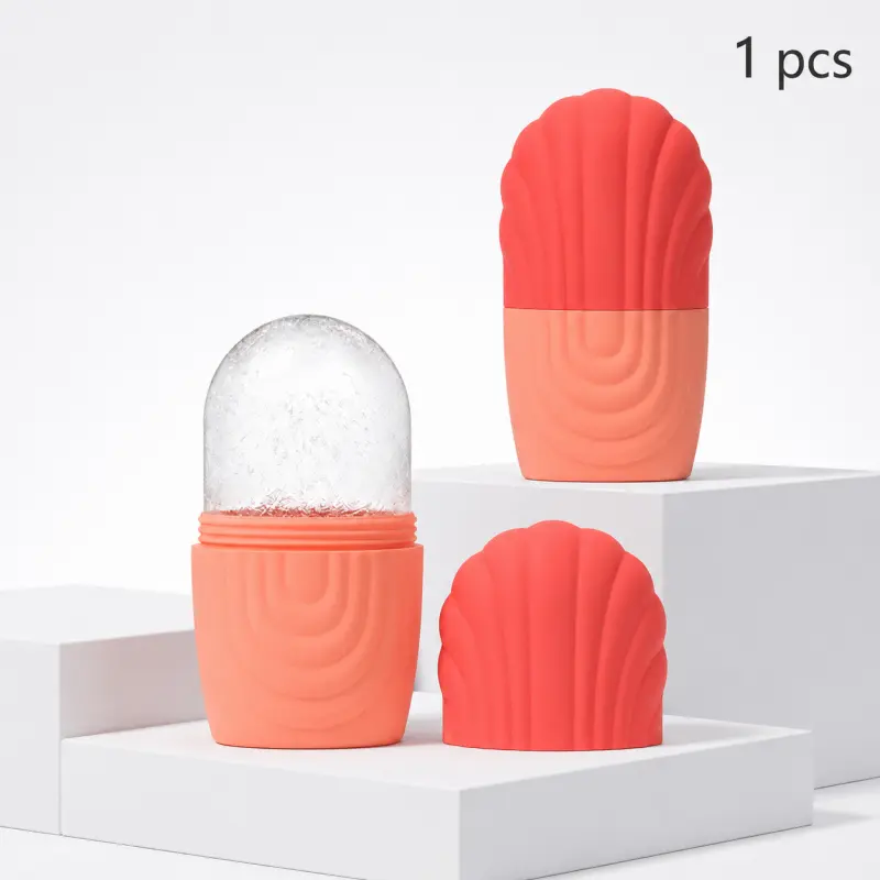 Ice Roller for Face & Eye Skincare, Facial Ice Cube, Gua Sha Massage Tool, Beauty Gift for Men & Women
