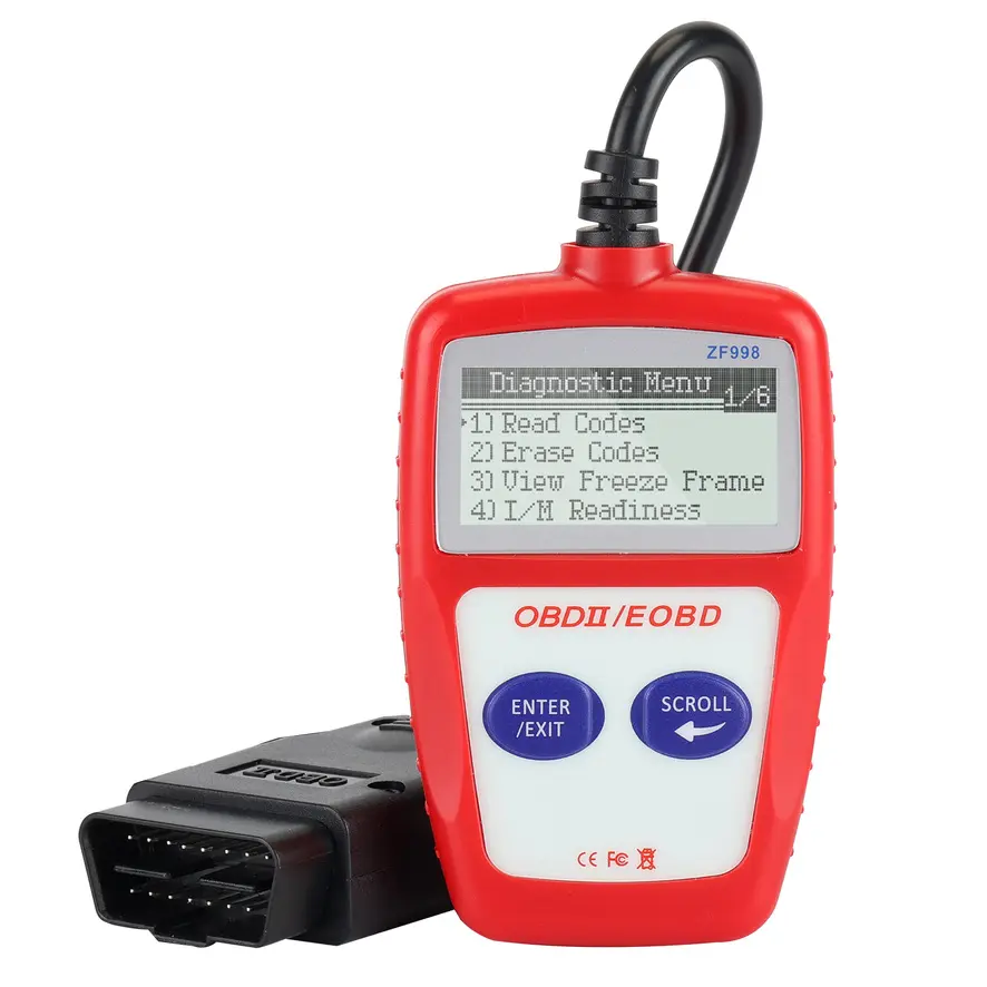 ZF998 Professional OBD2 EOBD Car Fault Code Reader Diagnostic Scanner