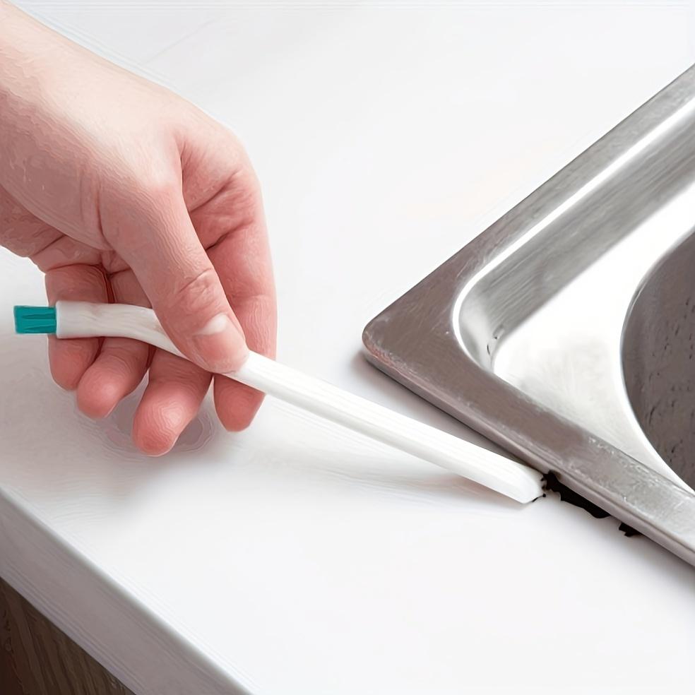 Kitchen Cleaning Brush Set, 2 Counts/set Multifunctional Kitchen Seam Cleaning Brush, Manual Versatile Cleaning Tool for Home Kitchen Bathroom