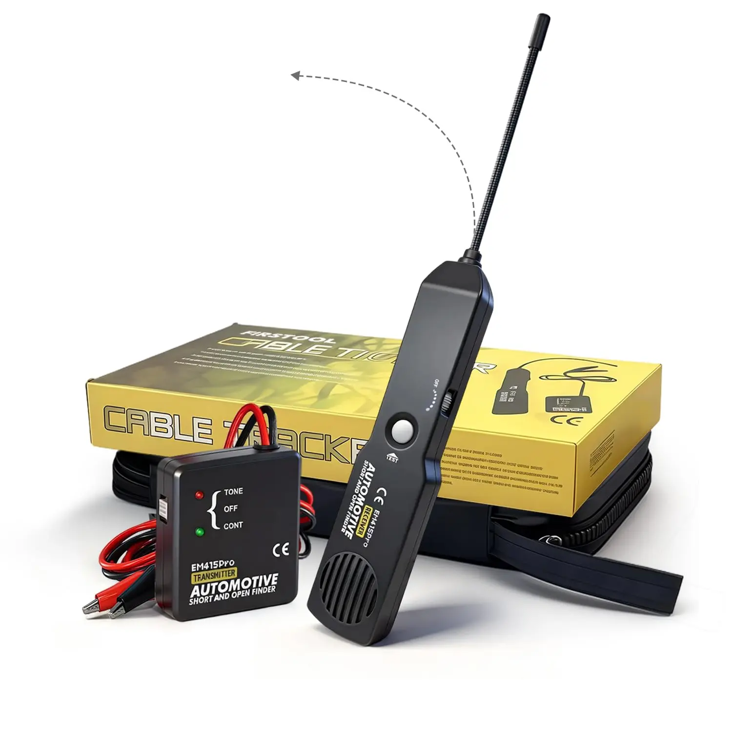 Automotive Wire Tracer Electrical,  EM415Pro Automotive Short & Open Finder Circuit Tester,DC 6-42V Fault Probe  Tracer,Circuit Breaker Finder for , Boat,  etc