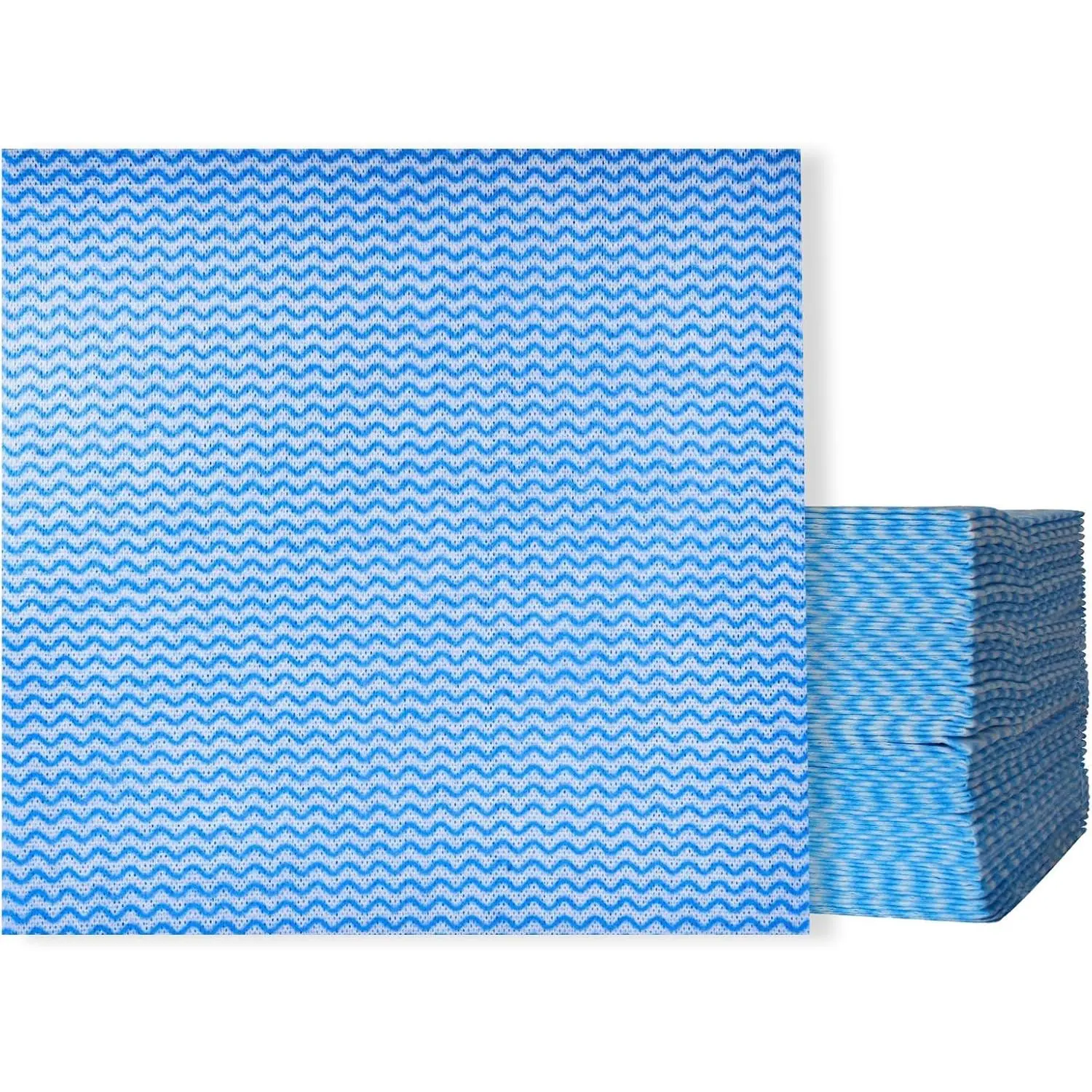Disposable Cleaning Cloths, Dish Cloths Absorbent Kitchen Towels | 50 Pack 12"X12"Heavy Duty  Disposable Kitchen Cleaning Cloths for Kitchen, Bathroom