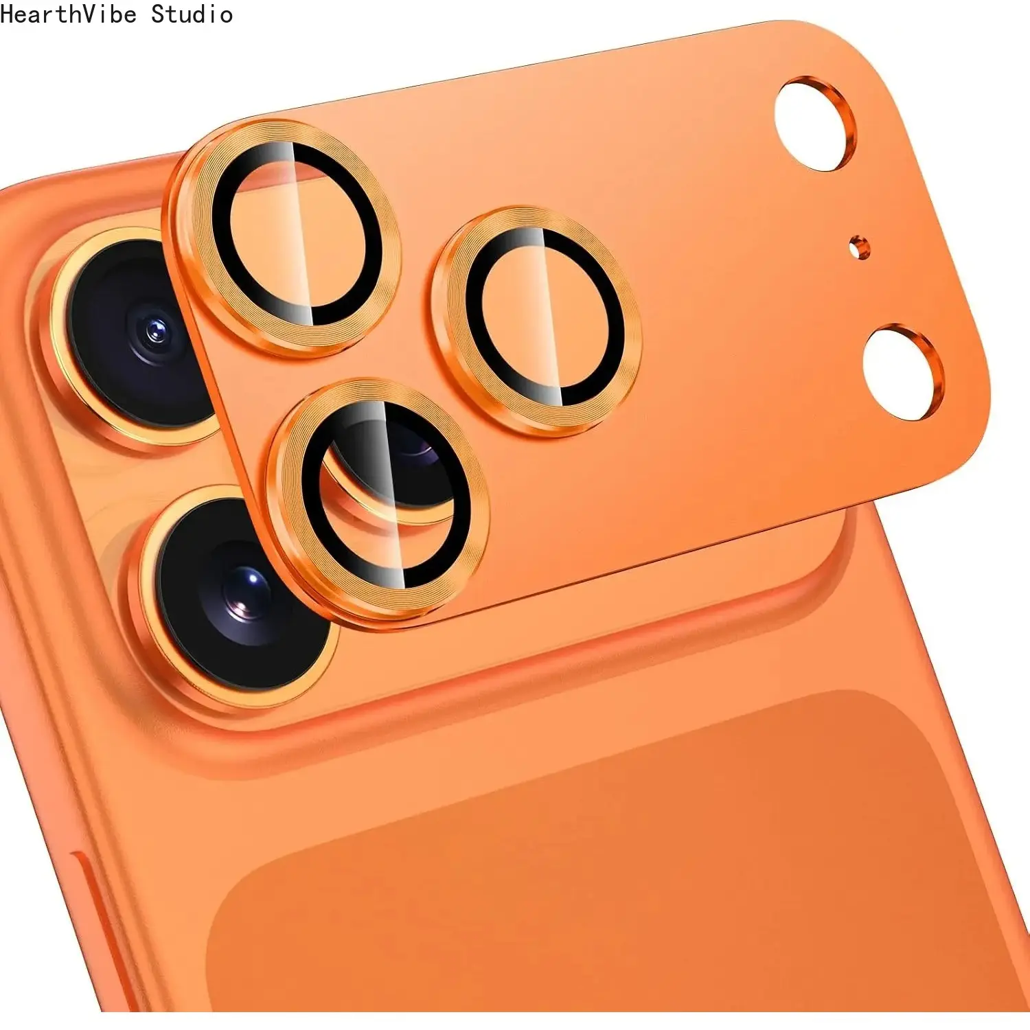 iPhone 17 Pro Max Camera Lens Protector Air 17 Pro Metal 9H Tempered Glass Full Cover 12FT Shatterproof Military Grade Case Friendly Accessories