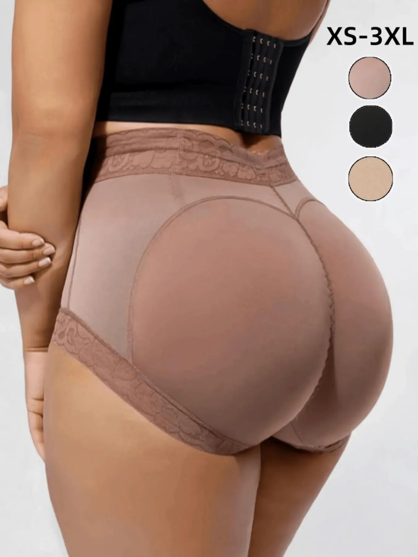 Videoviral Women Shorts Seamless Smooth Shaping Briefs Shapewear, Waist Cinching Underwear, Summer Outfitideas Summersale Hottrend Casual Plain Design, All-Season Wear, Trendy Summer Inspiration,Backtoschool Giftideas