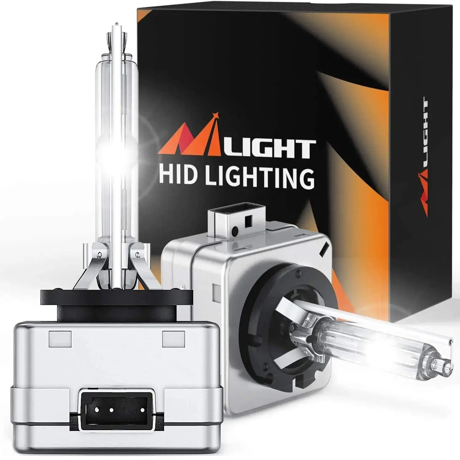 Nilight D3S 35W 6000K Diamond White HID Headlight Bulbs