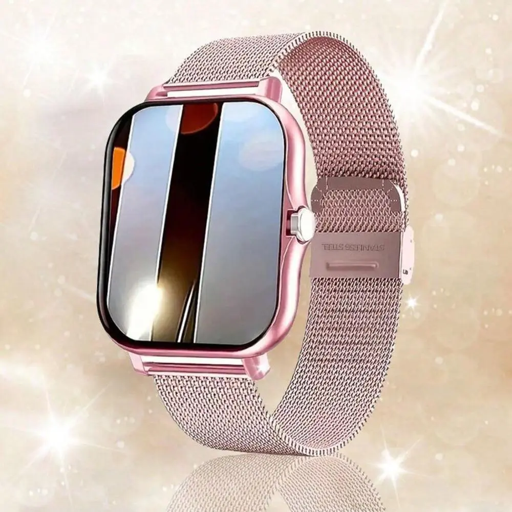 SIMSONLAB  1.83 Inch Touch Screen Multifunctional Smartwatch for Men and Women, Stylish Digital Smartwatch with Call/Acceptance, Message Notification, Customized Dial, Music Controller, Wearable Devices for Android and iOS, Holiday Gift, Christmas Gift