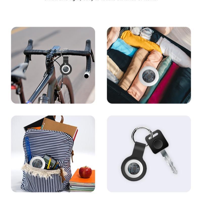 Smart GPS Tracker, Long Standby Location Tracker, Portable Item Finder, Rechargeable Mini GPS Trackers for Pet, Bag, Key, Wallet, Suitcase, Backpack