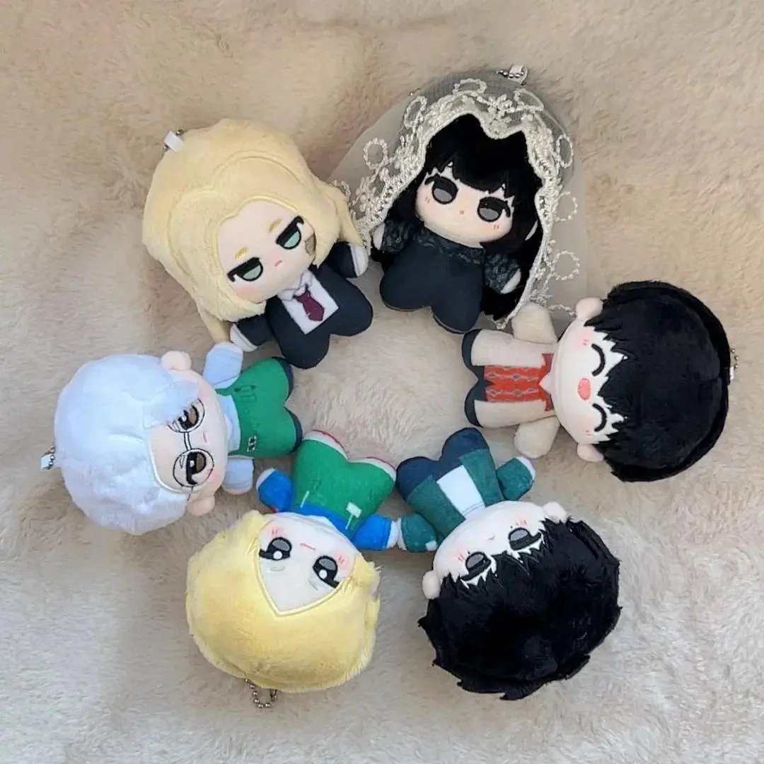 2026 hot item10cm Sakamoto Days Plush Osaragi Yoichi Nagumo Natsuki Seba Shishiba Shin Asakura Stuffed Plush Pendant Cute Toy