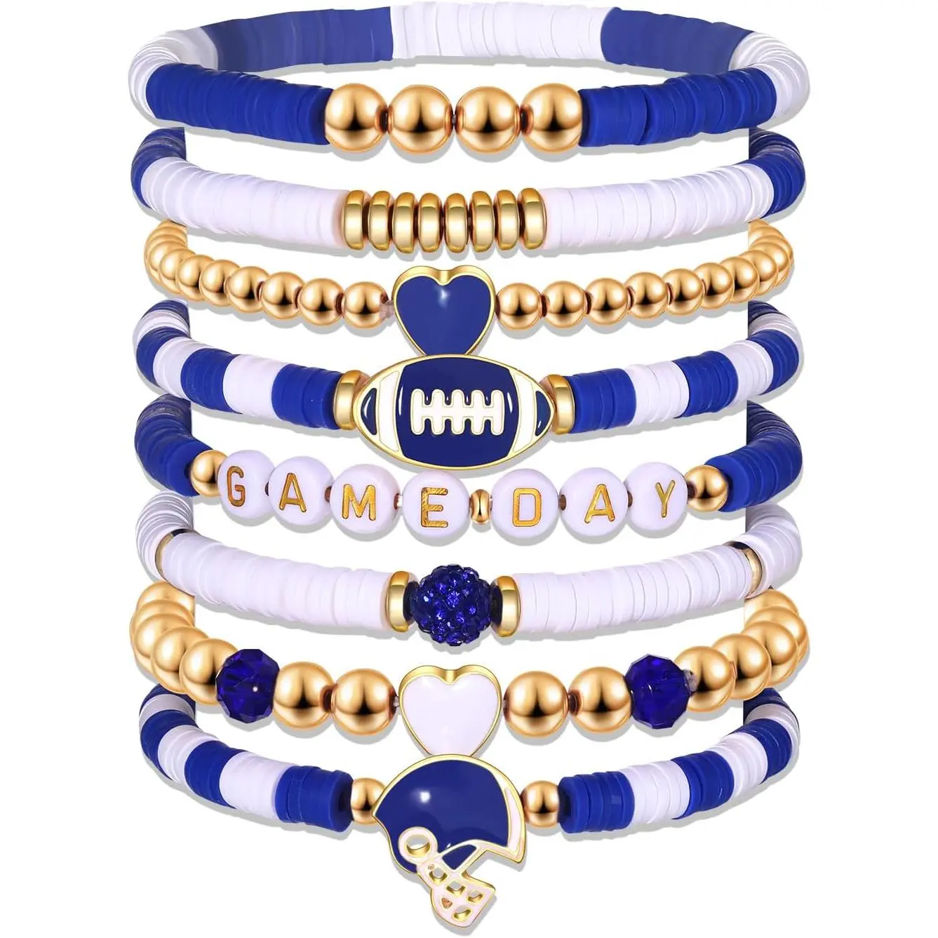 Heishi Bracelets for Women Clay Beaded Stretch Bracelets Stackable Friendship Bracelet Set Summer Beach Accessories Outfits  Gifts