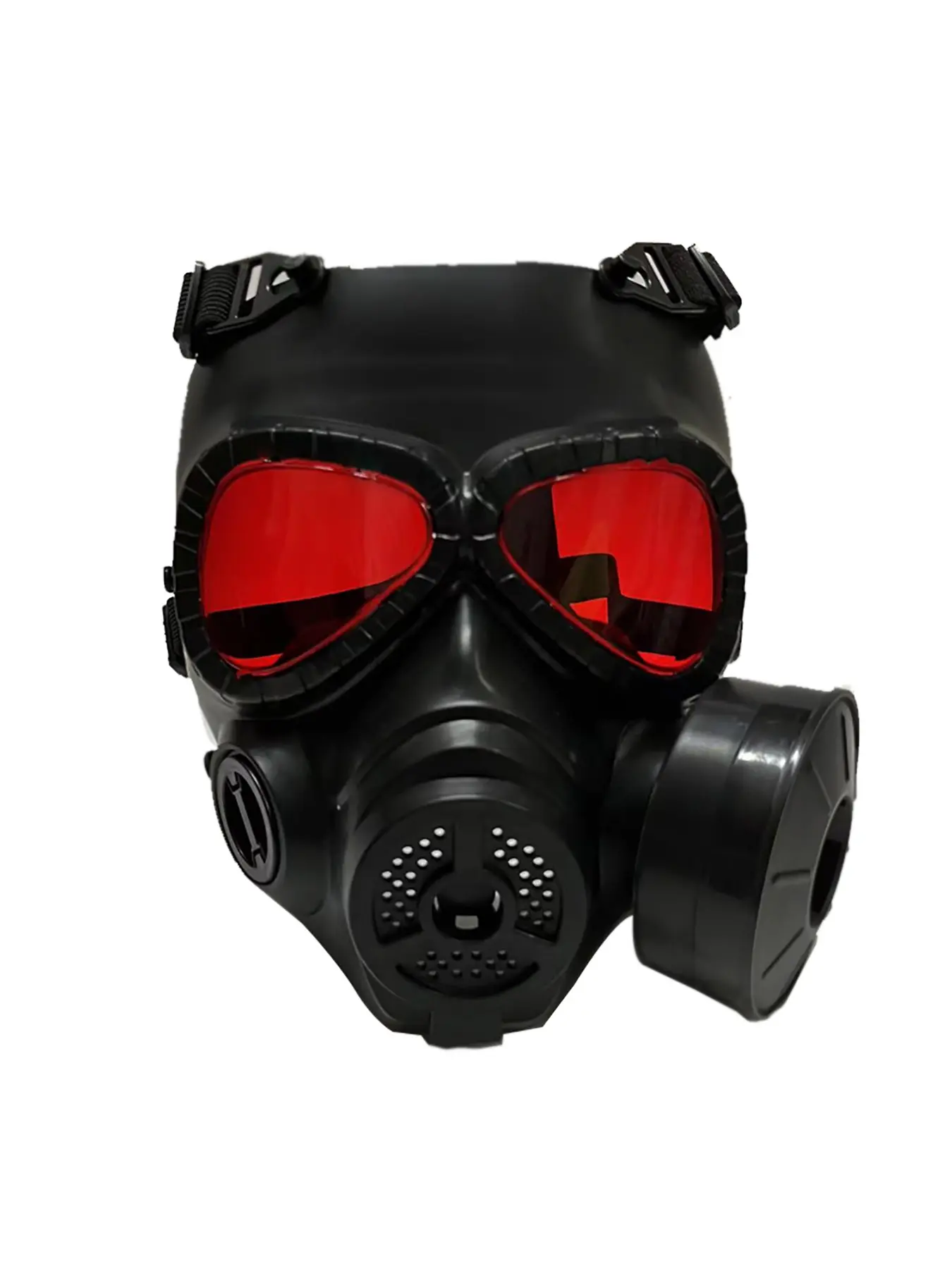 Realistic Toxic Cyberpunk Mask Cosplay Game Props, Single Piece Protective Gear Face Cover, Ideal for Role-Playing and Gaming Accessories