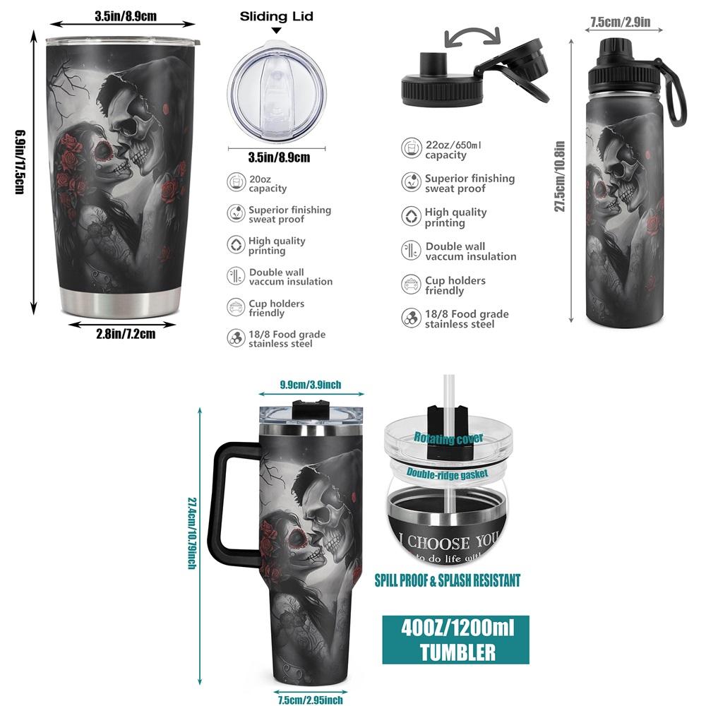 20oz Insulated Stainless Steel Tumbler with Butterfly Design - Keeps Drinks Hot/Cold, Fits Car Cup Holders - Ideal Gift for Butterflyat Lovers (Friends, Family, Girlfriend, Brother)