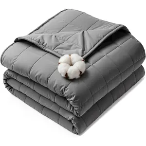Weighted Blankets for Adults - 15lbs,60” x 80” Queen Size Heavy Blanket for Sleeping, Machine Washable, Soft and Breathable Cooling Blanket with Premium Glass Bead, All-Season