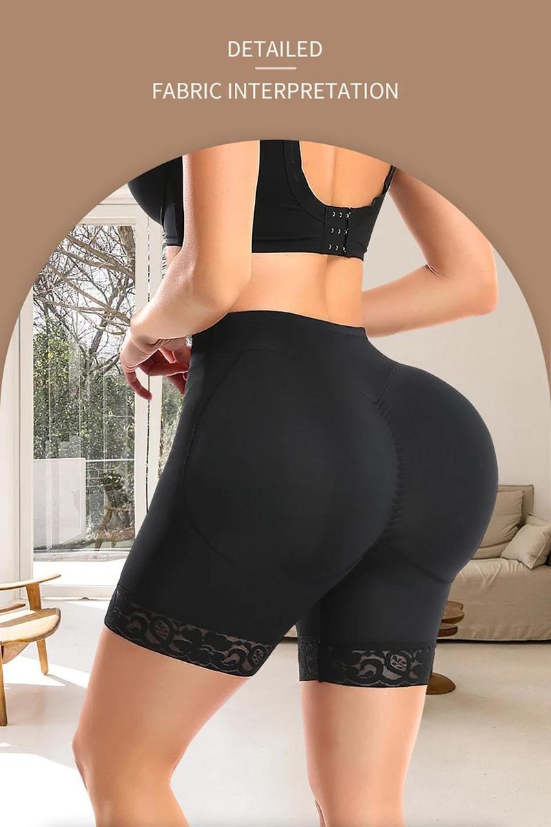 Premium Large Pads Butt Lifting Panties Hip Padded Body Shaper Seamless Big Booty Underwear Women Butt Lifter Padded Lace Shapewear