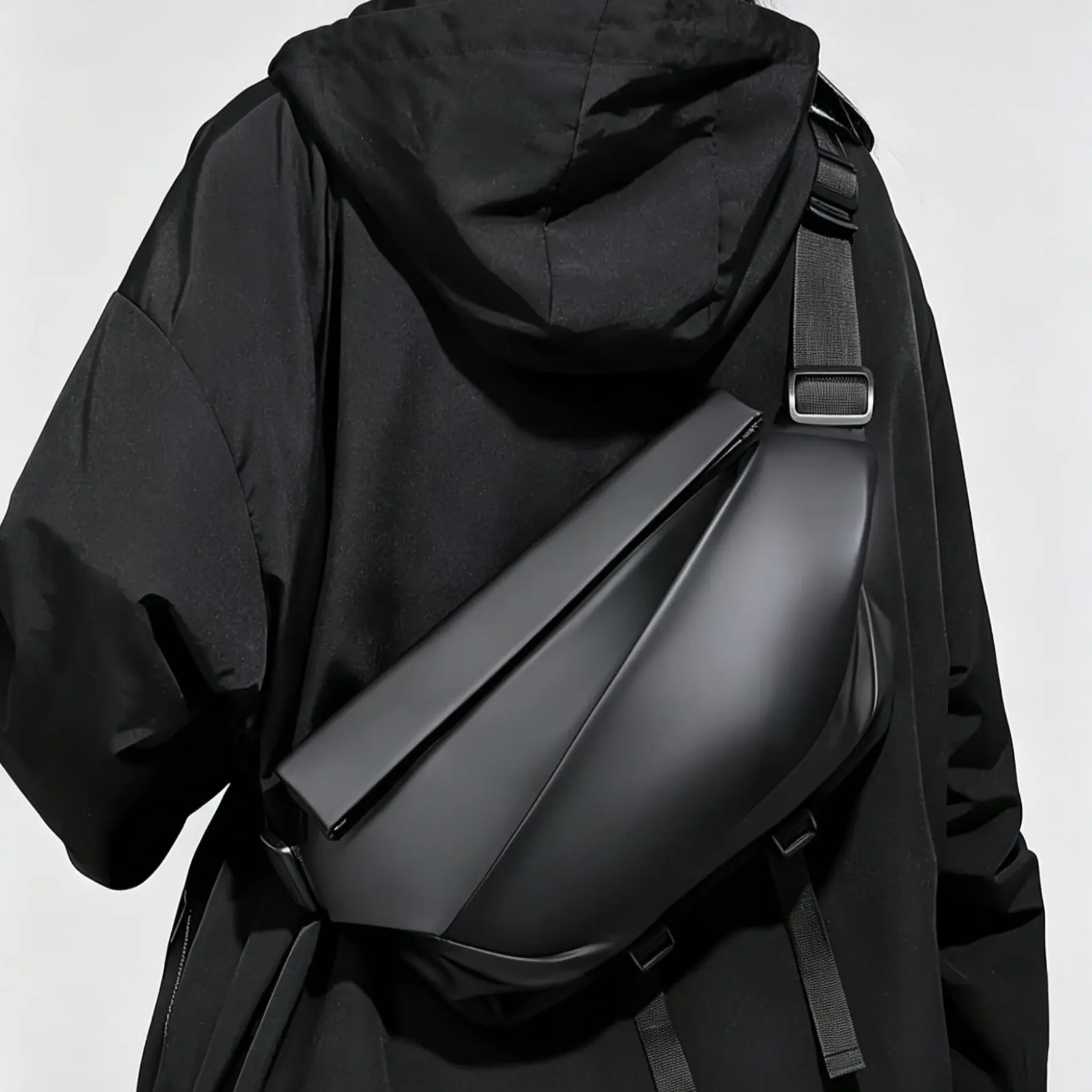 Crossbody Bag, Men's Sports Bag, Functional Chest Bag, Workwear Brand, Cycling Messenger Bag, Shoulder Bag, Men's Backpack