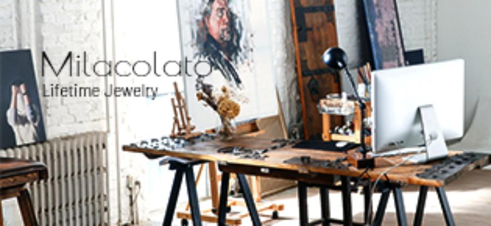 MILACOLATO 925 Sterling Silver Ring for Women Open Circle Karma Rings Polished Fashion Simple Plain Stackable Rings Size5-9