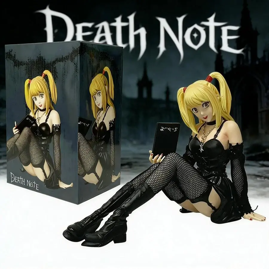 10cm Death Note Anime Figure Real LaceAmane Misa Action Figure Yagami Light Figurine PVC Collection Model Toys