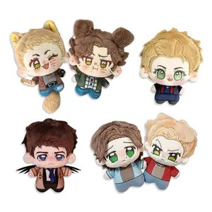 New Supernatural Castiel Plush Pendant SPN Dean Sam Wincest Pendant Plushie Kawaii Backpack Keychain Doll Toy Collect Fans Gift