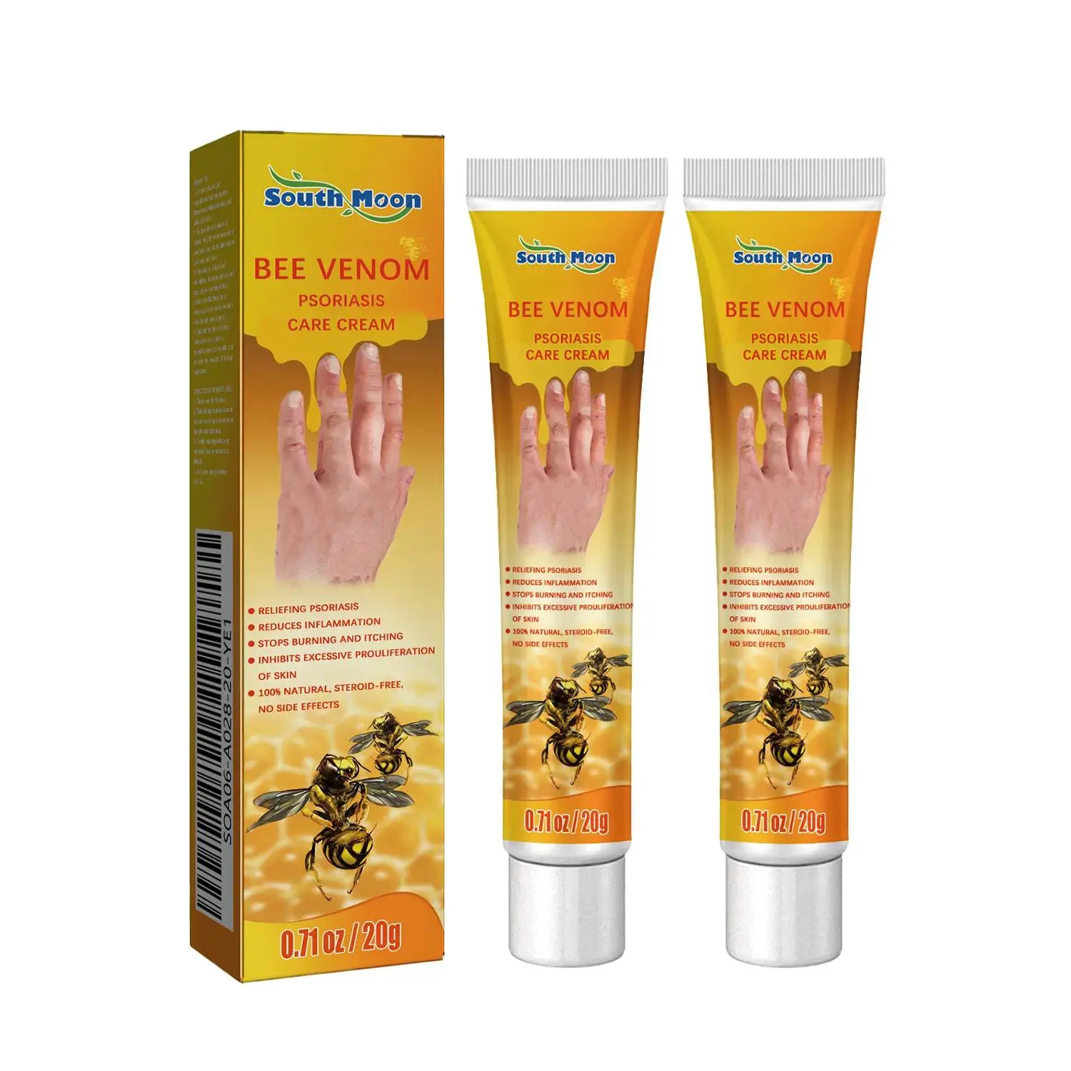 Herbal Varicose Vein Relief Cream (Regular Edition) - 20g/0.71oz Alcohol-Free Herbal Blend Body Care, Non-Toxic Fresh Moisture Lotion for Adults, Full Body Smooth Skin Repair, Single Item, 24 Months Shelf Life, Contains Neither Harmful Additives